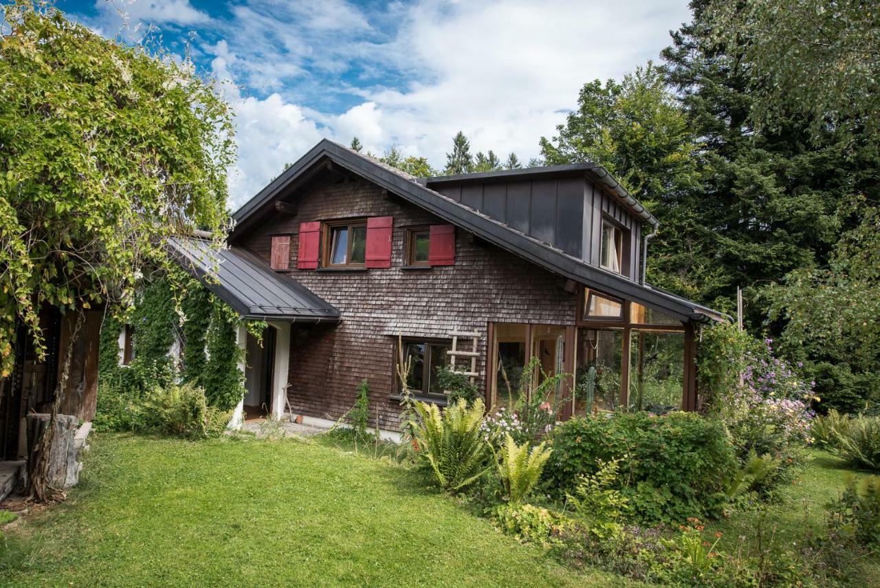 Ferienhaus Bergblick Schwarzenberg im Bregenzerwald Buitenkant foto